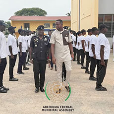 Passing out ceremony of newly trained 31 Municipal Guards
